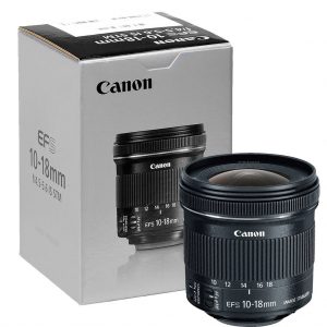 Lente Canon 10-18mm f/4.5-5.6 IS STM